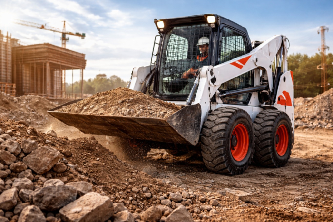 Llantas Bobcat 10-16.5 para minicargador | Trelleborg Brawler y SK